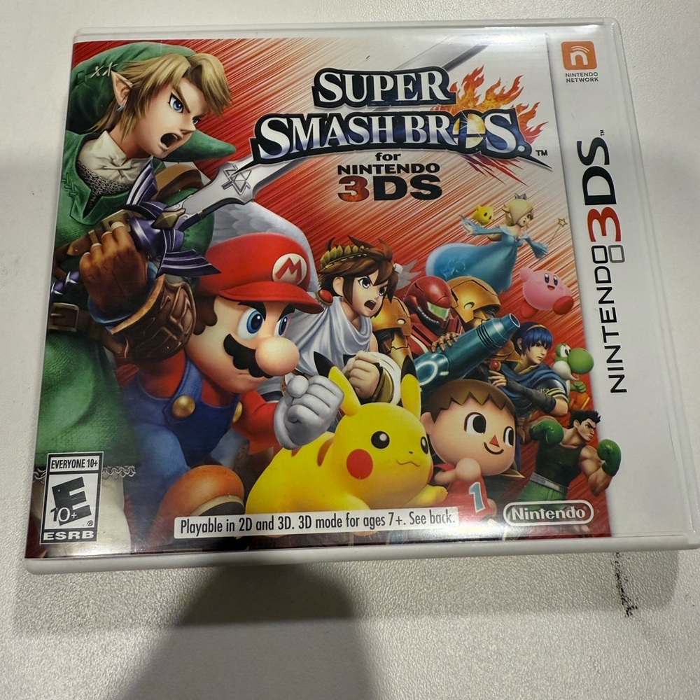 Nintendo Super Smash Bros. for 3DS game cartridge- Multicolor